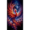 Flaming Phenix-11CT Stamped Cross Stitch 40*70cm/15.75*27.56in(Big Size)