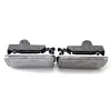 1Pair Front Bumper Fog Light Clear Lens No Bulbs for BMW E36 3 Series 92-98