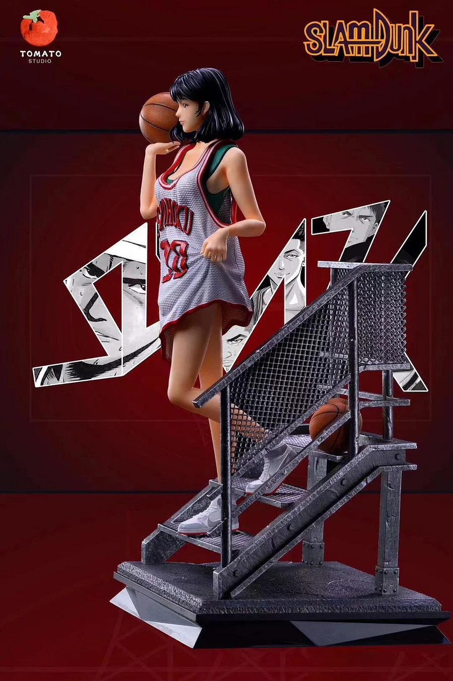 1/4 & 1/6 Scale Haruko Akagi - SLAM DUNK Resin Statue - TOMATO Studio [Pre-Order]-shopify