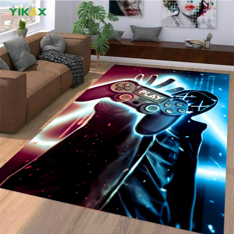 Nigikala Game Playstation Area Rug Large Carpet For Bedroom Floor Mat