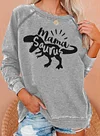 Mama Saurus Sweatshirt