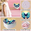 Butterfly DIY Diamond Painting Heart-Shaped Jewelry Box Decorative Storage Case
