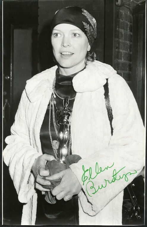 ELLEN BURSTYN In-person Signed Vintage Photo Poster painting