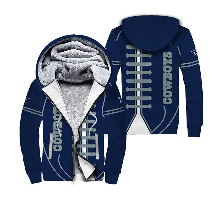 Dallas Cowboys
Limited Edition Thickened Hooded Fleece Jacket
