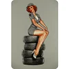 Pin up Girl - Metal Tin Signs(8*12Inch/12*16Inch) - Garage
