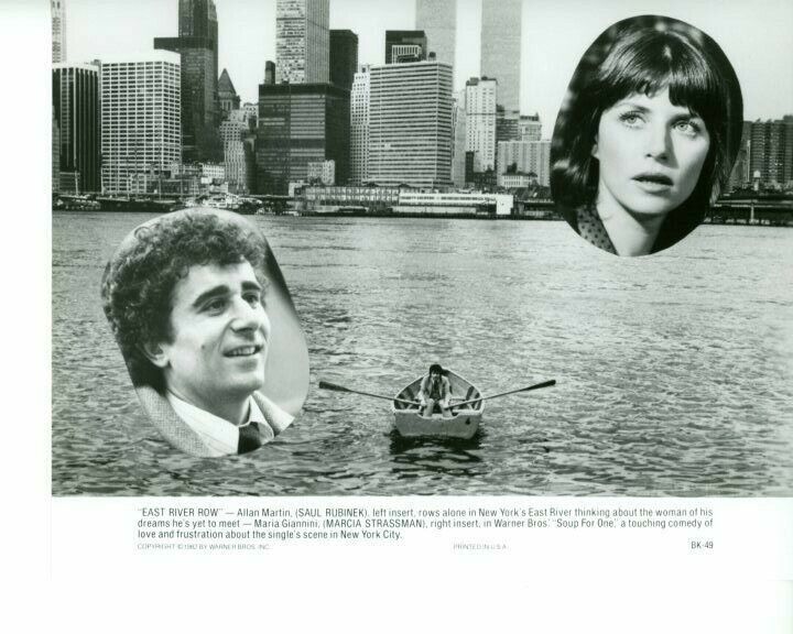 Saul Rubinek Marcia Strassman Soup for One Original Press 8X10 Photo Poster painting