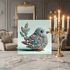 uk.everydayedeals DIY Pearl Painting With Frame - Handmade Self-Adhesive Pearls - Bird(30*30cm)