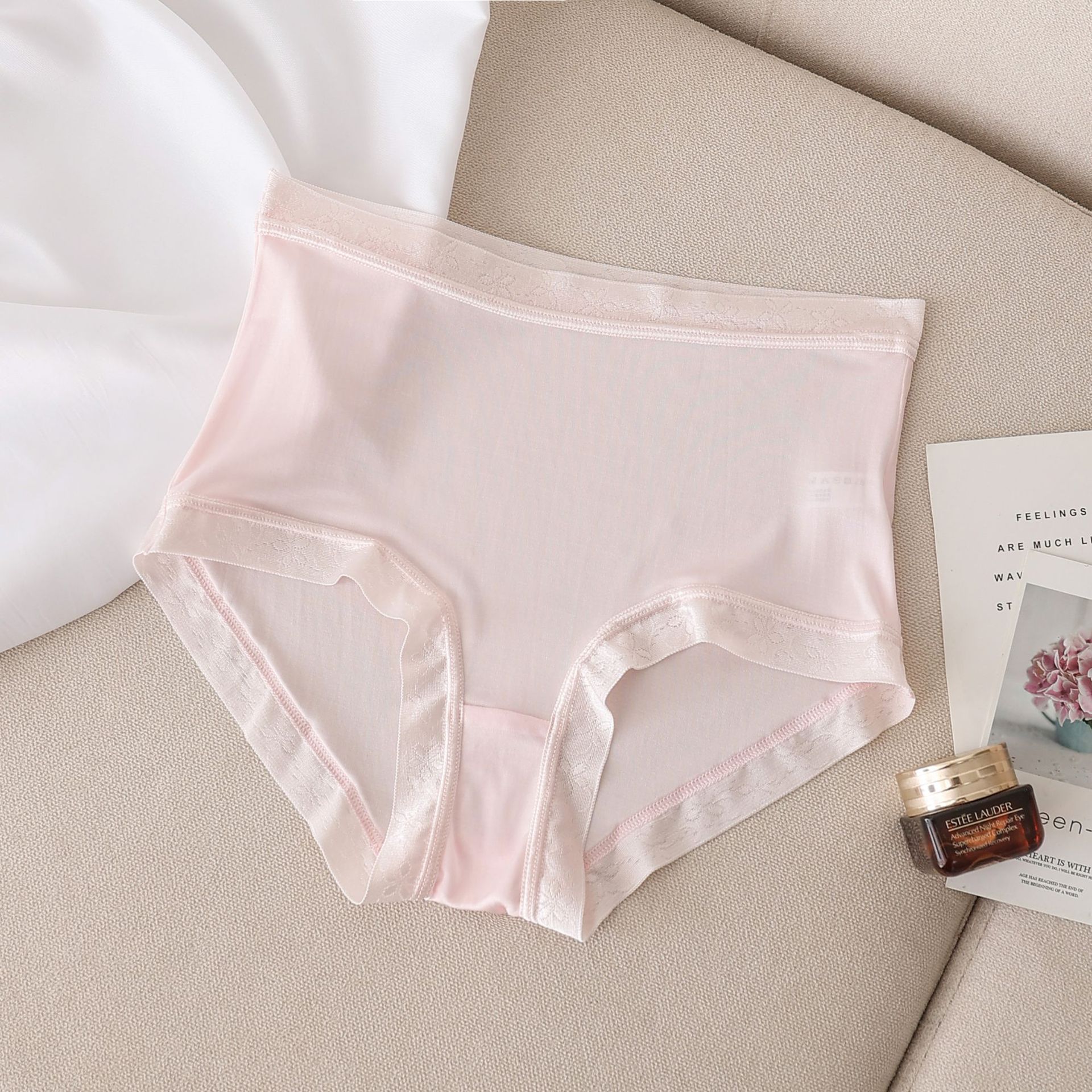 Culotte en soie large- SOIE PLUS