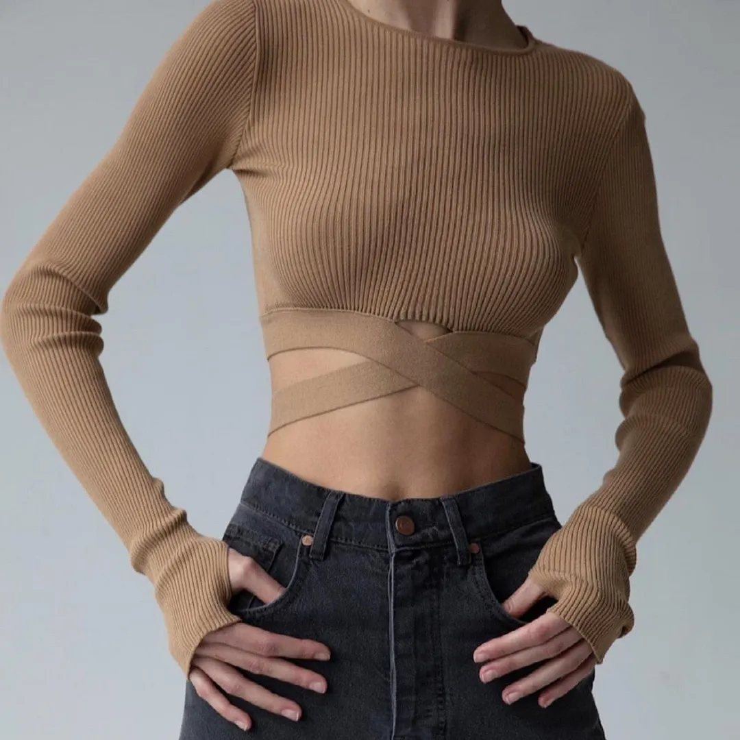 Tossy New White Knit Two Piece Women Sets Fall Ribbed Crop Top And Pleated Knitted Skirt Suits For Women Midi Dress Sets 2021