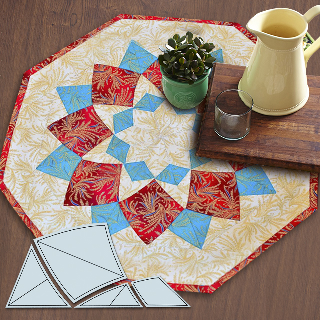 Blossom Patchwork Template Set(4 PCS)