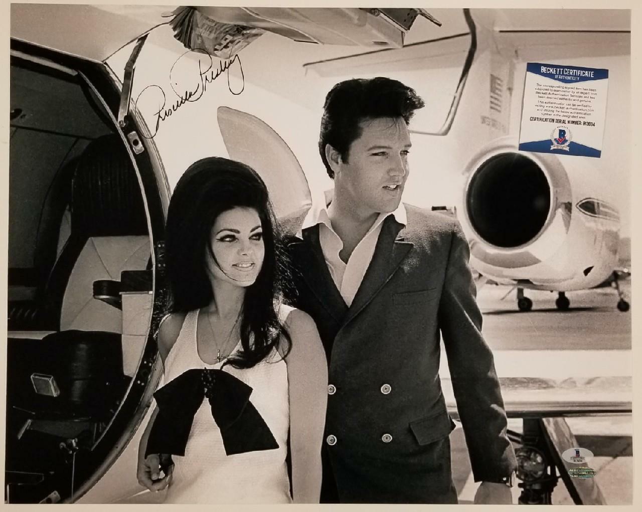 Priscilla Presley signed 16x20 Photo Poster painting #2 Autograph Elvis (B) ~ Beckett BAS COA