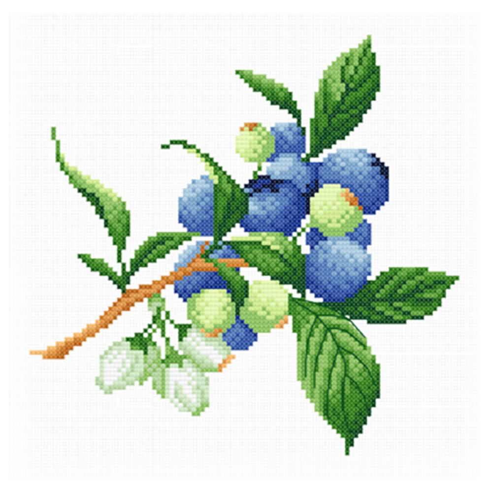 

Summer Fruity - 11CT Stamped Cross Stitch - 31*31CM, 501 Original