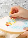 100-Pack Metal Large Eye Embroidery Needles Golden Color Cross Stitch Needles with Round Heads & Storage Box for DIY Sewing Quilting Crafting