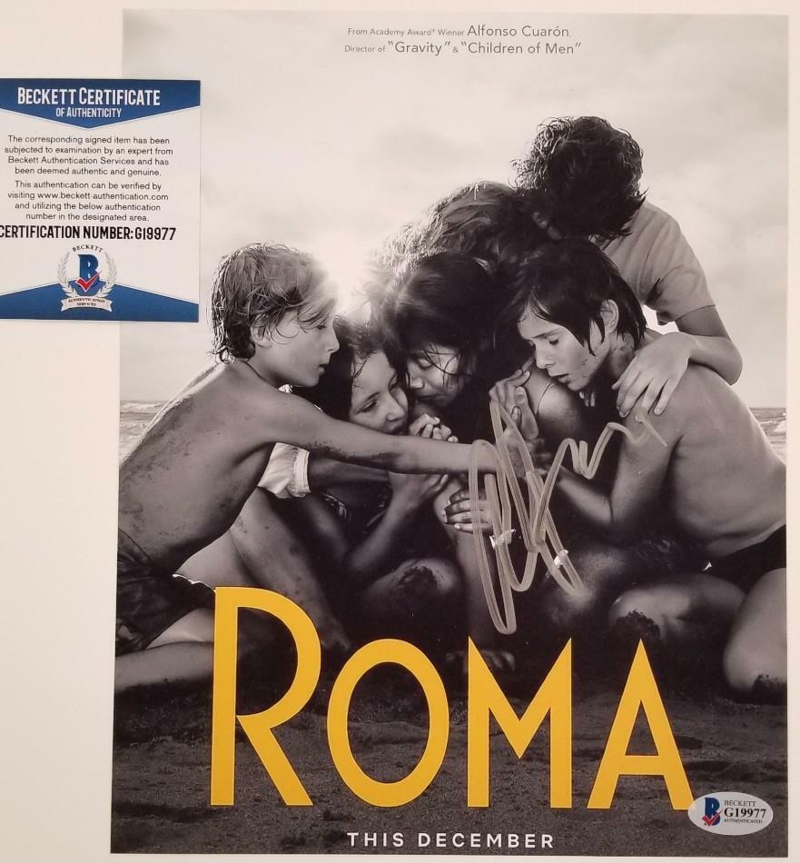 Director ALFONSO CUARON Signed 8x10 Photo Poster painting Autograph ROMA~ Beckett BAS COA