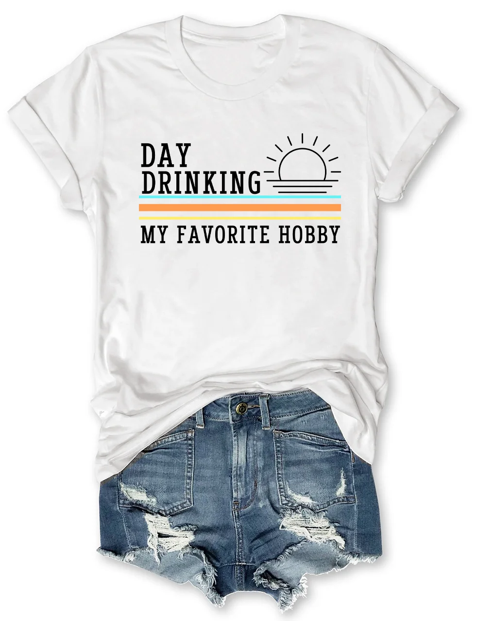 Day Drinking My Favorite Hobby T-Shirt