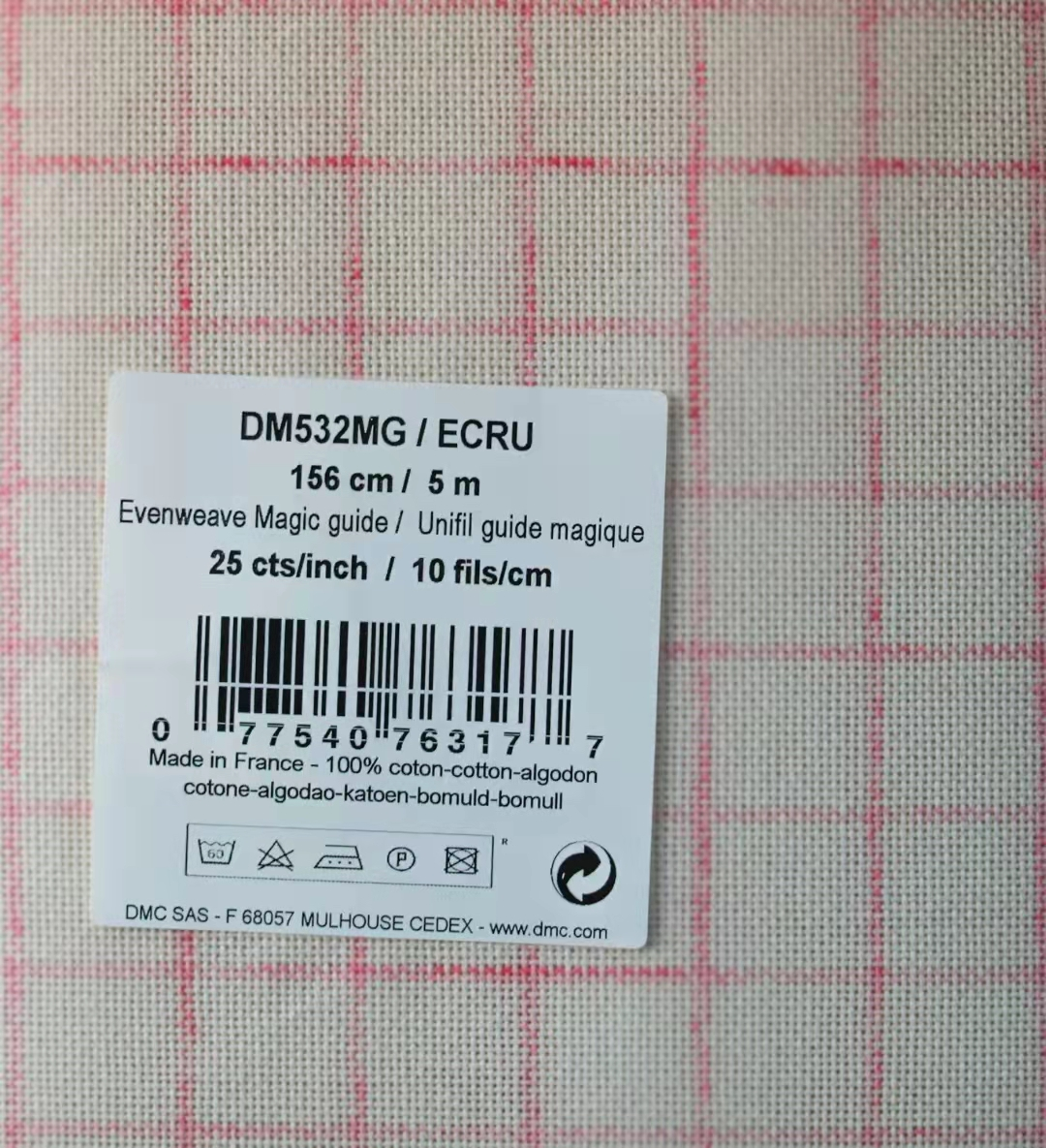 【25CT cross stitch DMC original white marking cloth】 Painting Fairy Cross Stitch
