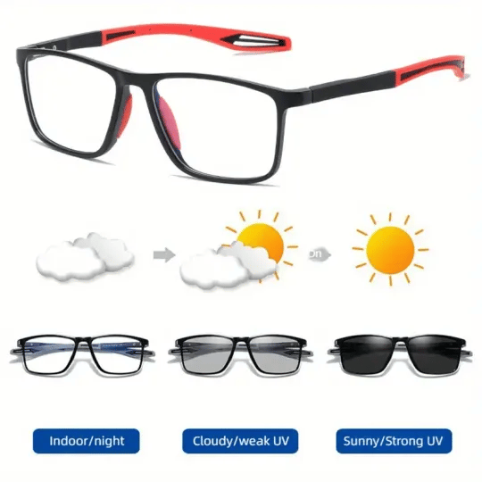 🐏SPORT INTELLIGENT PHOTOCHROMIC PROGRESSIVE BIFOCAL PRESBYOPIA GLASSES