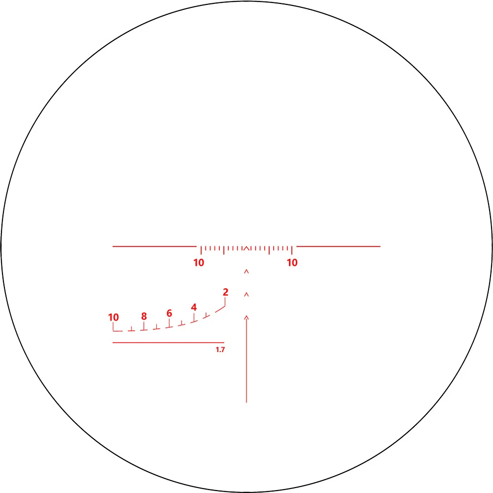 Mira telescópica ohhunt® SVD 4x24 con retícula iluminada tipo PSO-1 para rifles de francotirador Dragonov SVD