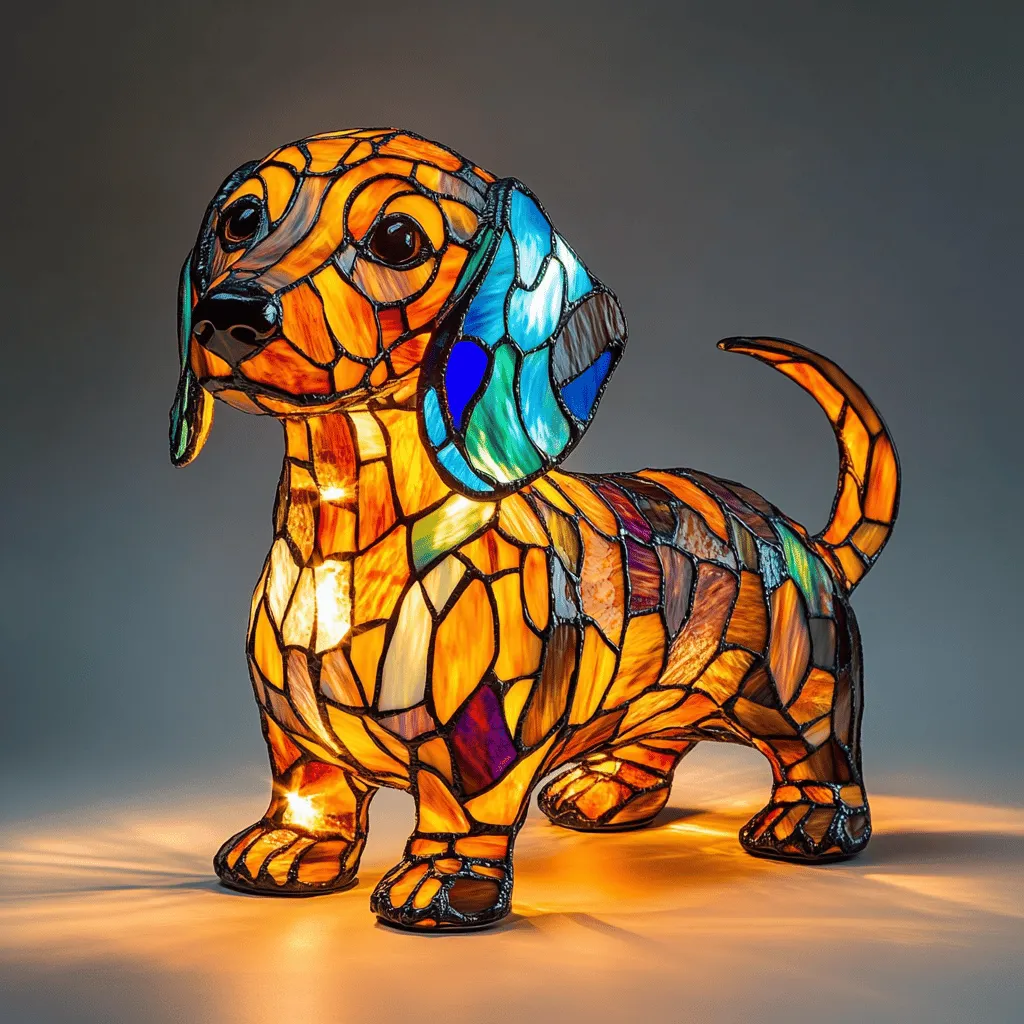 Schnauzer Lamp