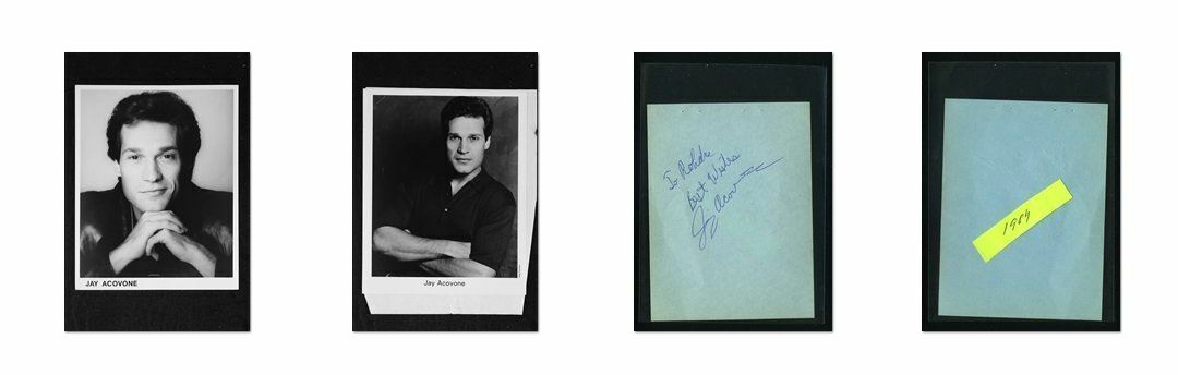 Jay Acovone - Signed Autograph and Headshot Photo Poster painting set - Stargate - SG1