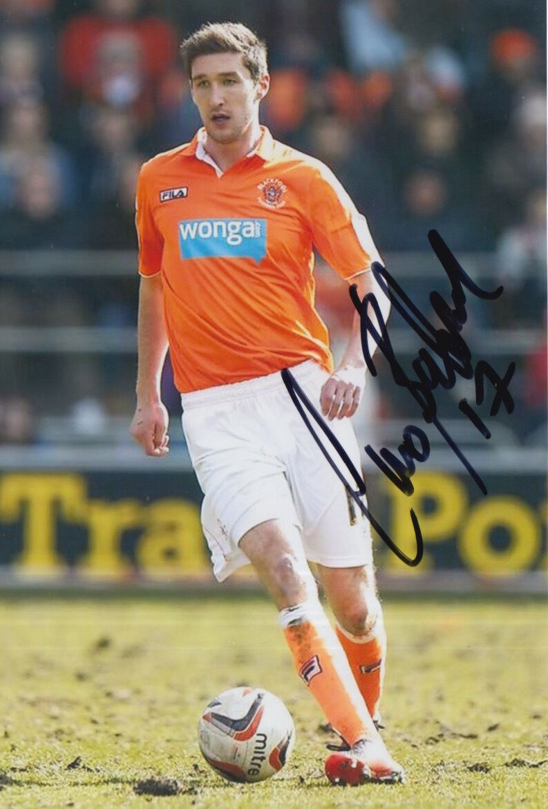 BLACKPOOL HAND SIGNED CHRIS BASHAM 6X4 Photo Poster painting 2.