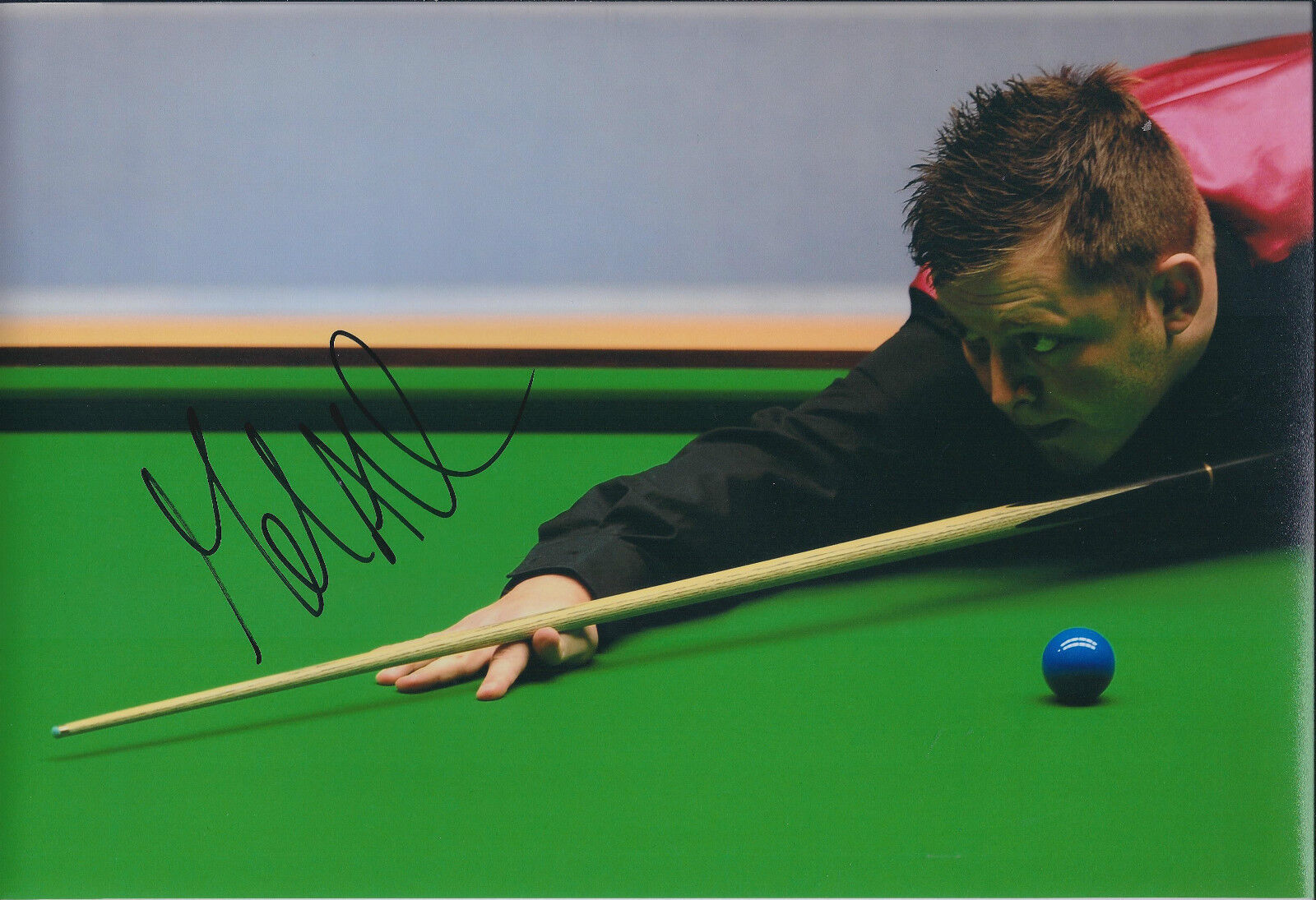 Mark ALLEN AUTOGRAPH 12x8 Signed Photo Poster painting AFTAL COA SNOOKER Genuine RARE