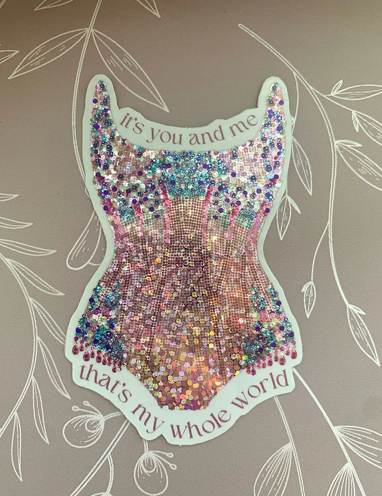 Eras Sparkle Bodysuit Sticker