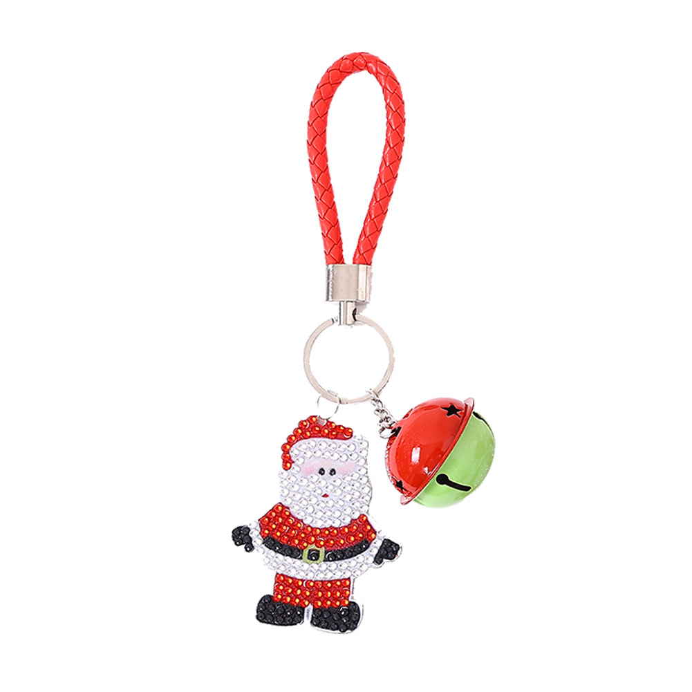 

Santa Claus Double Sided - 5D DIY Craft Keychain, 501 Original