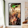 Attack on Titan - Eren Yeager-11CT Stamped Cross Stitch 40*70cm/15.75*27.56in (Big Size)