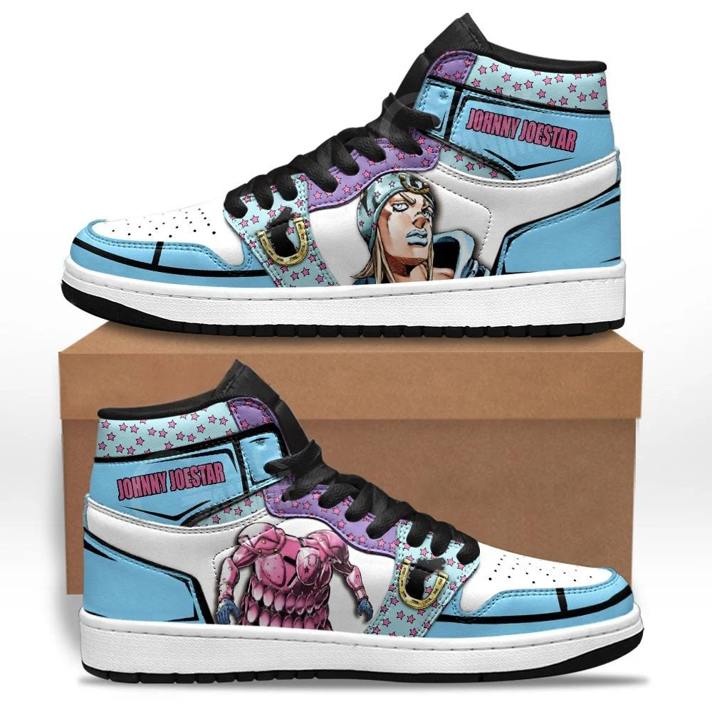 Kingofallstore - JoJo's Bizarre Adventure Johnny Joestar Sneakers Custom Anime Shoes