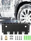 Foam Cannon Holder Wall Mounted Pressure Washer Tip Holder 7 Holes Storage Rack