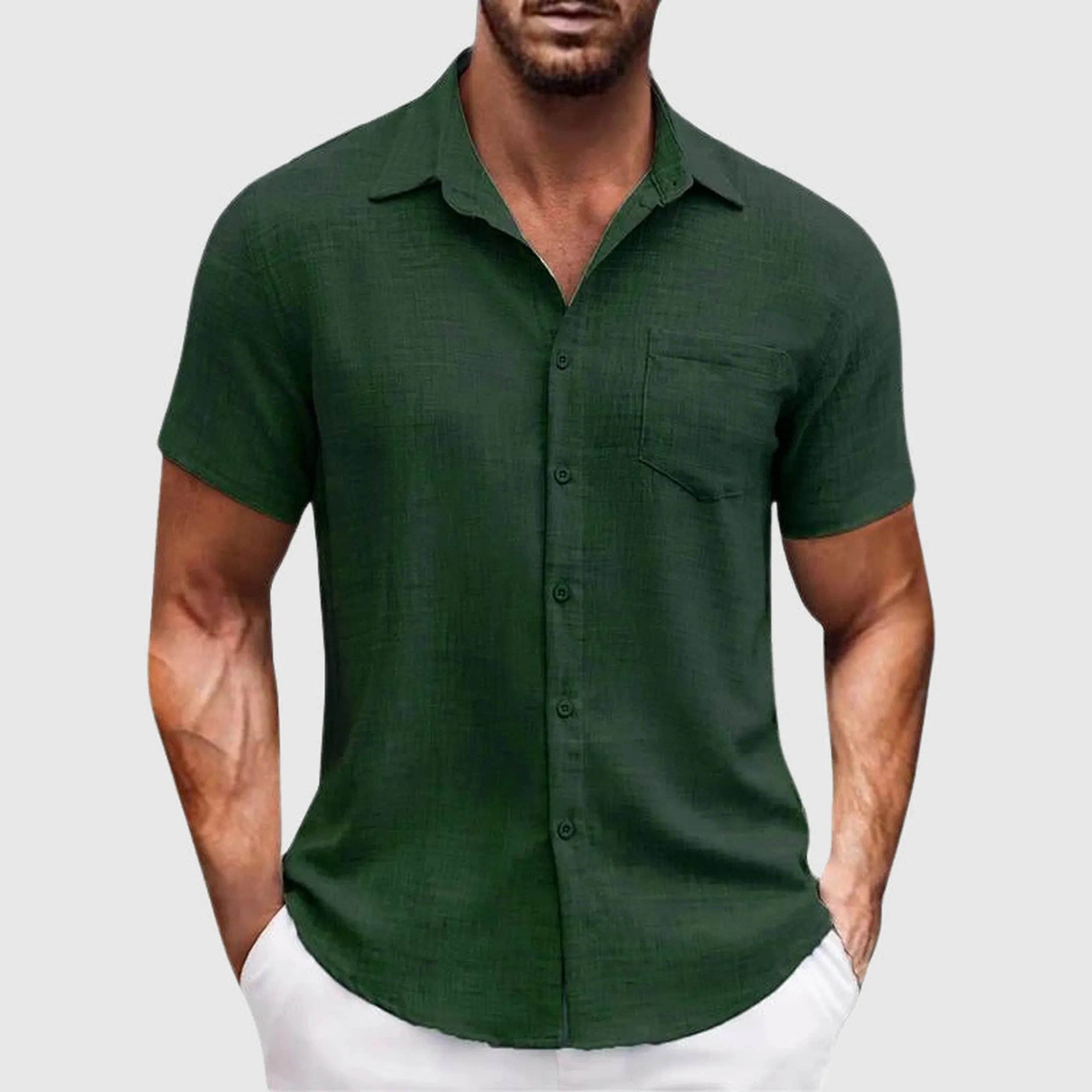 Men's Lightweight Casual Shirt &ndash; Horizon Bay Breathable Comfort