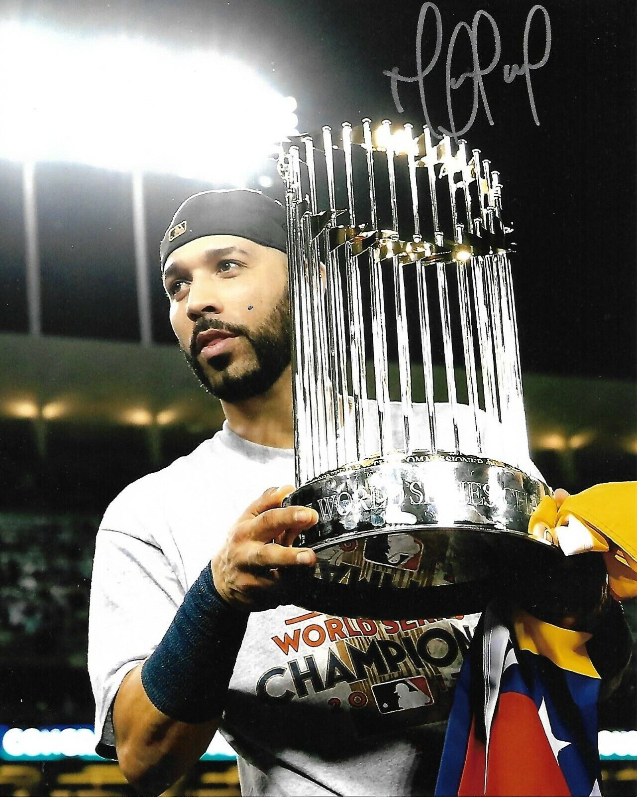 MARWIN GONZALEZ signed autographed WORLD SERIES HOUSTON ASTROS 8x10 Photo Poster painting w/COA