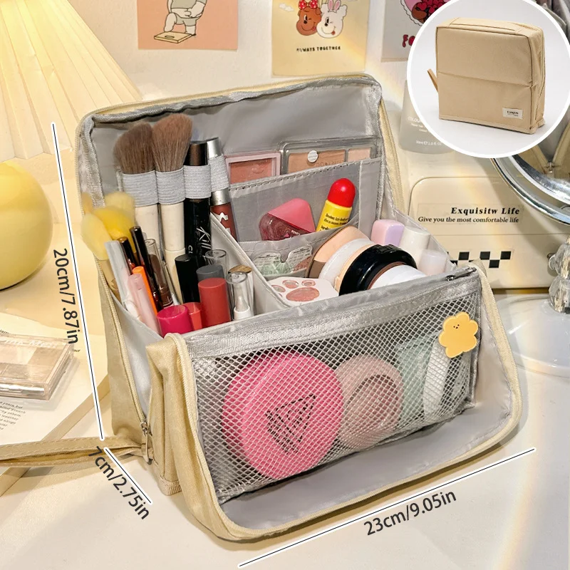 Standing Makeup Bag &ndash; Portable, Large Capacity