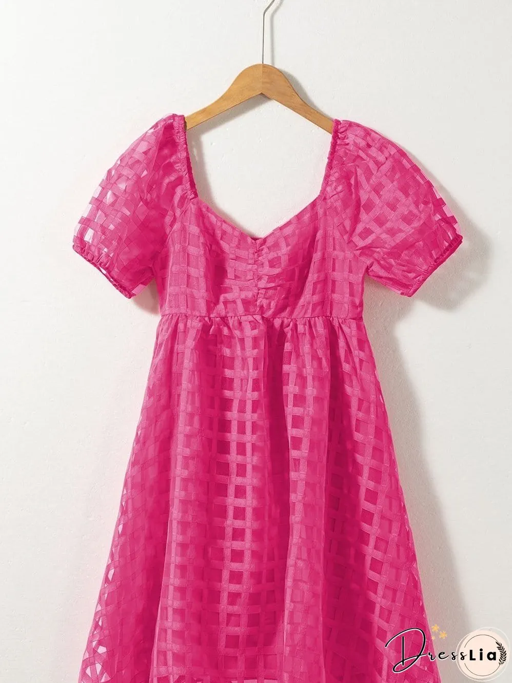 Sweetheart Neckline Mini Dress