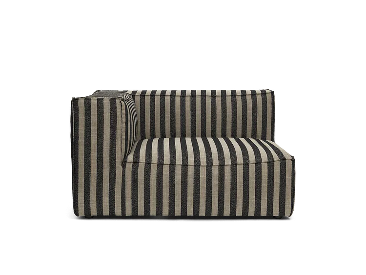 Catena Sofa Armrest Left L400 Louisiana - Sand/Black