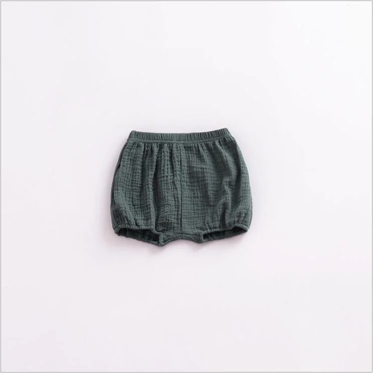 0-3Y Toddler Girl Bread Pants Infant Big PP Shorts Kid Boy Cotton Bedding Bloomers Baby Clothing Summer Bottoms Playsuit Clothes