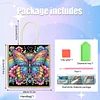 DIY Butterfly Diamond Painting Shopping Bag Diamond Tote Handbag