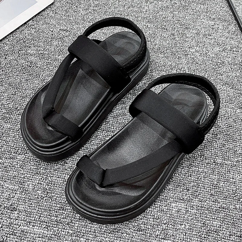 Tanguoant Tanguoant Middle East Platform Sandals Women's Platform Toe Sandals Summer Beach Sandals Women Roman Sandals