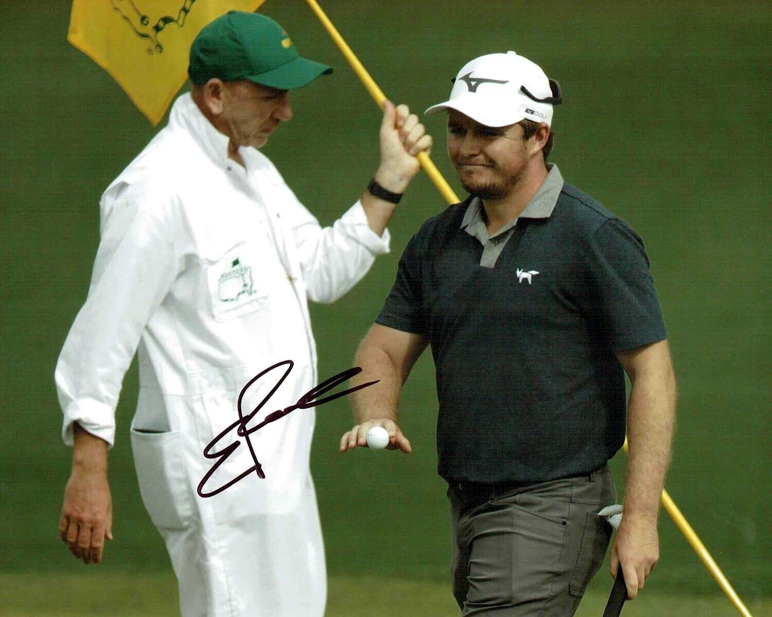 Eddie PEPPERELL 10x8 Signed Autograph Photo Poster painting 3 European Tour Golf AFTAL COA