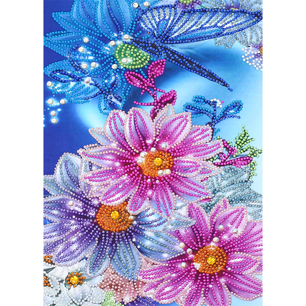 

Flowers - Crystal Special Shaped Diamond Painting - 30*40CM, 501 Original