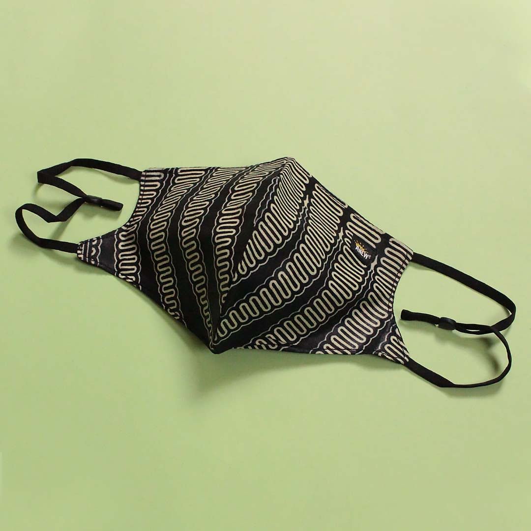Face cover with Satin Lining- k1859