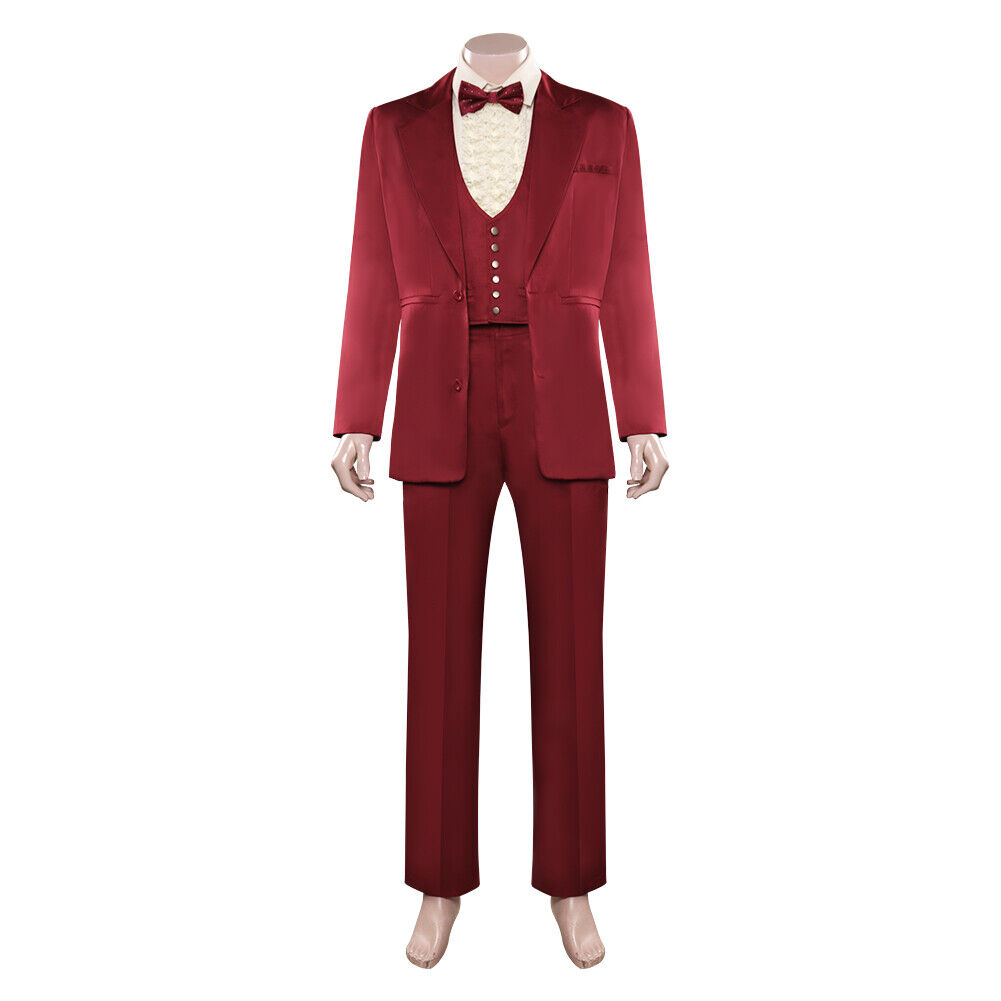 Red Zombie Tuxedo Wedding Suit 