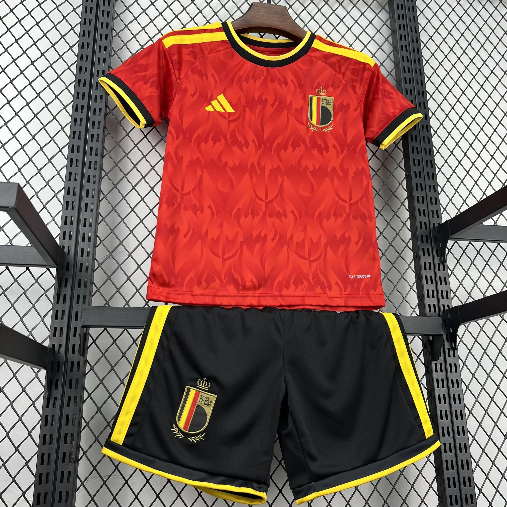 2026 Belgium Home Kids Kit Soccer Jersey Thai Quality