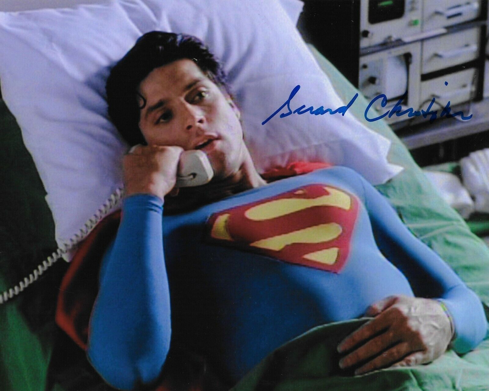 Gerard Christopher Superboy Original Autographed 8X10 Photo Poster painting #7