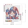 Diamond Painting -5D Full Round Drill US Flag Star