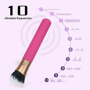 Makeup Brush Mini Bullet Vibrator – Compact Vibrator for Women