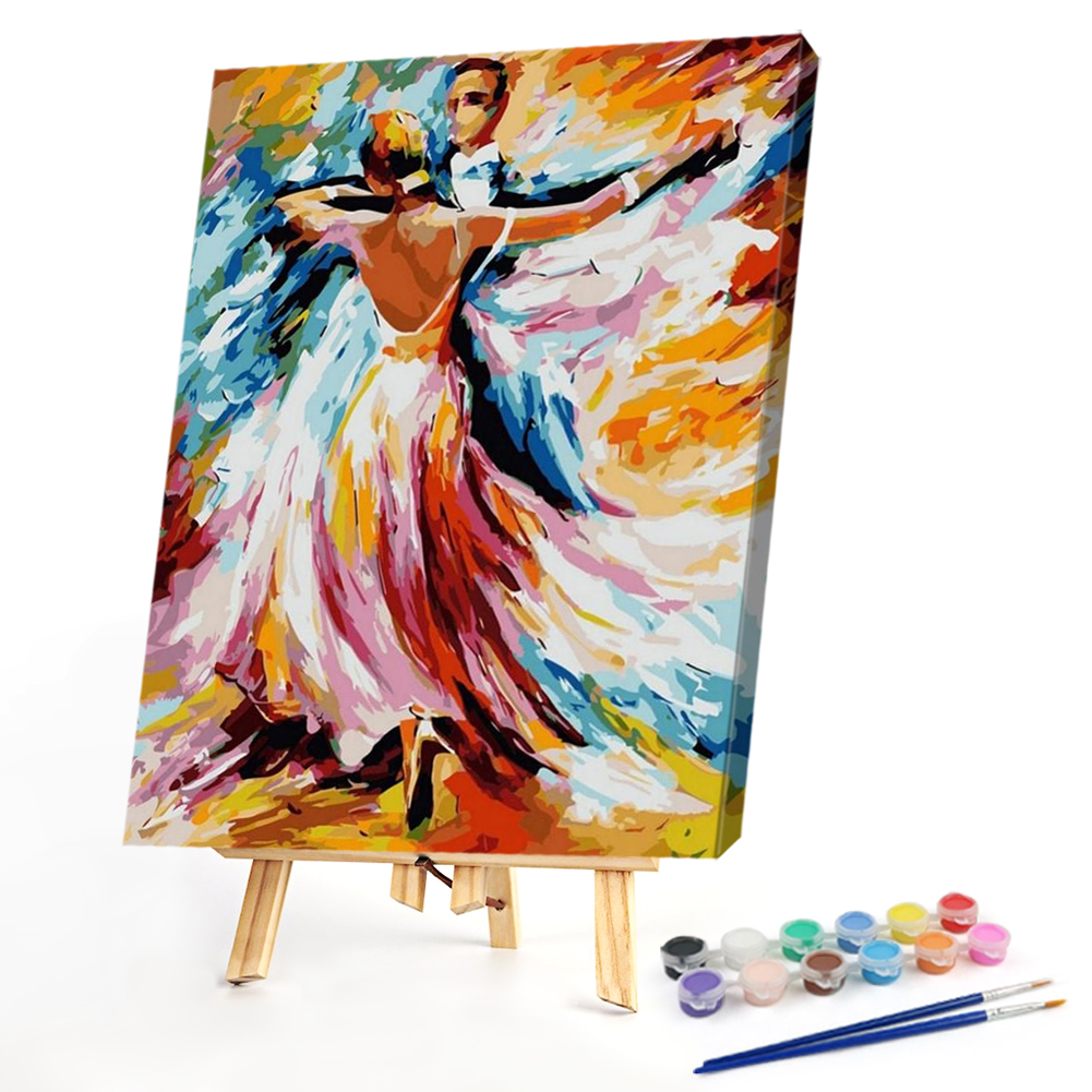 

40*50CM - Paint By Numbers - Dancing Couple, 501 Original