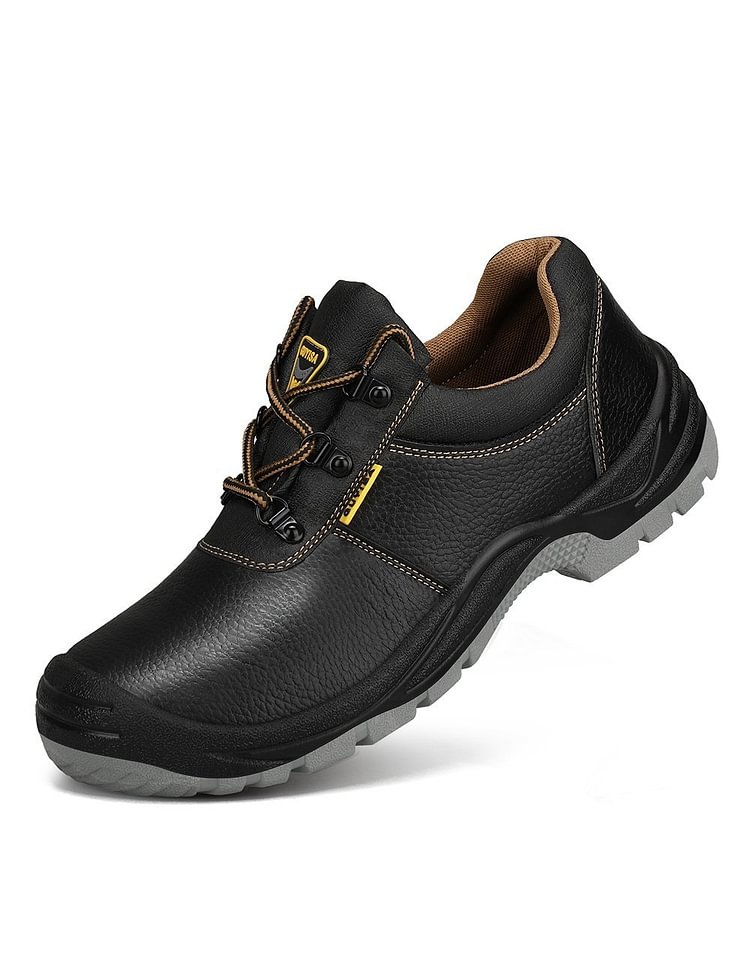 Waterproof Non-Slip Work Shoes - Black