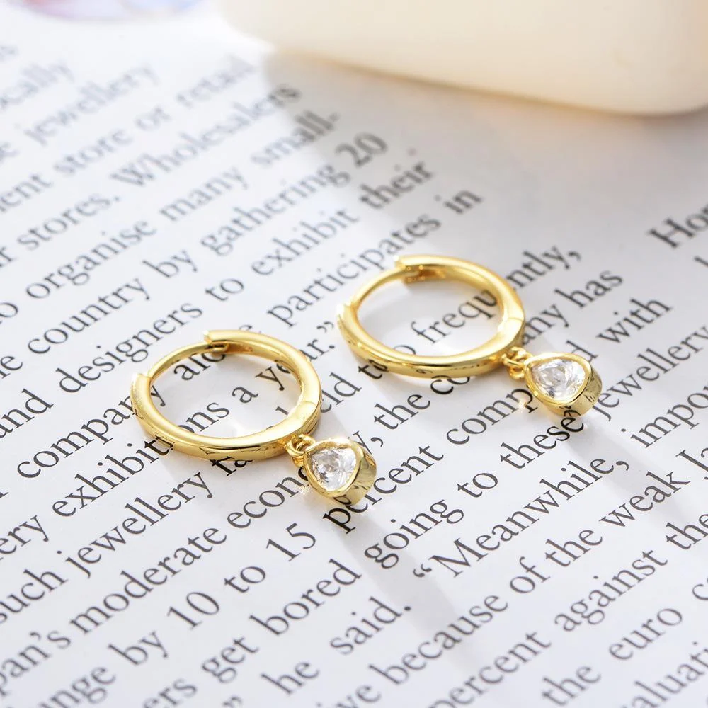 Drop Style S925 Silver Women Earring